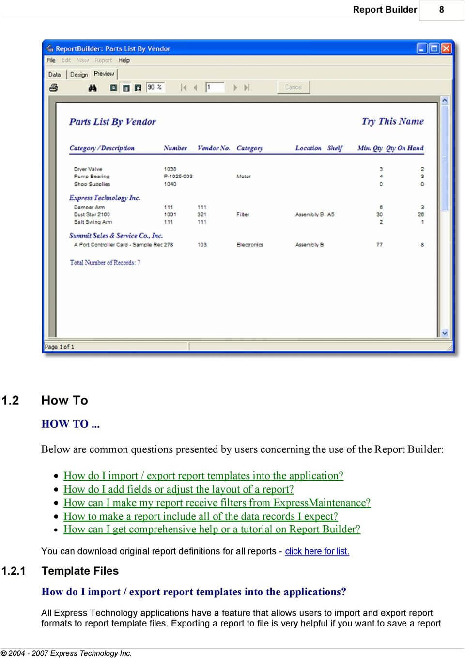 Report Builder User's Guide – Pdf Free Download Inside Report Builder Templates