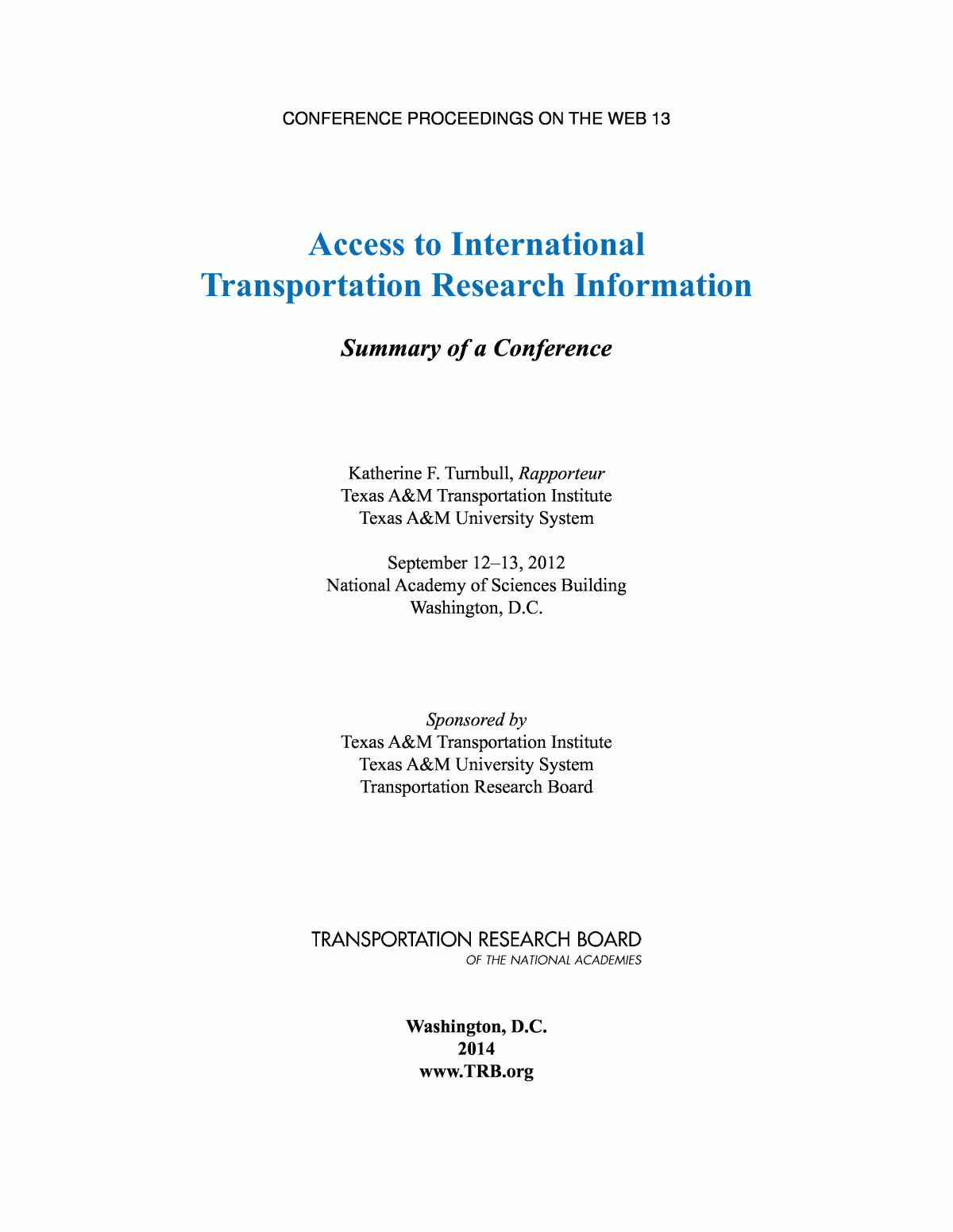 Report Contents | Access To International Transportation Pertaining To Rapporteur Report Template