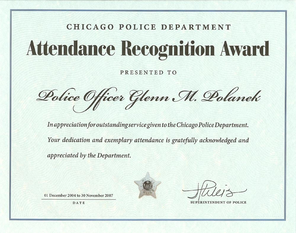 Ribbon Awards | Chicagocop Intended For Life Saving Award Certificate Template