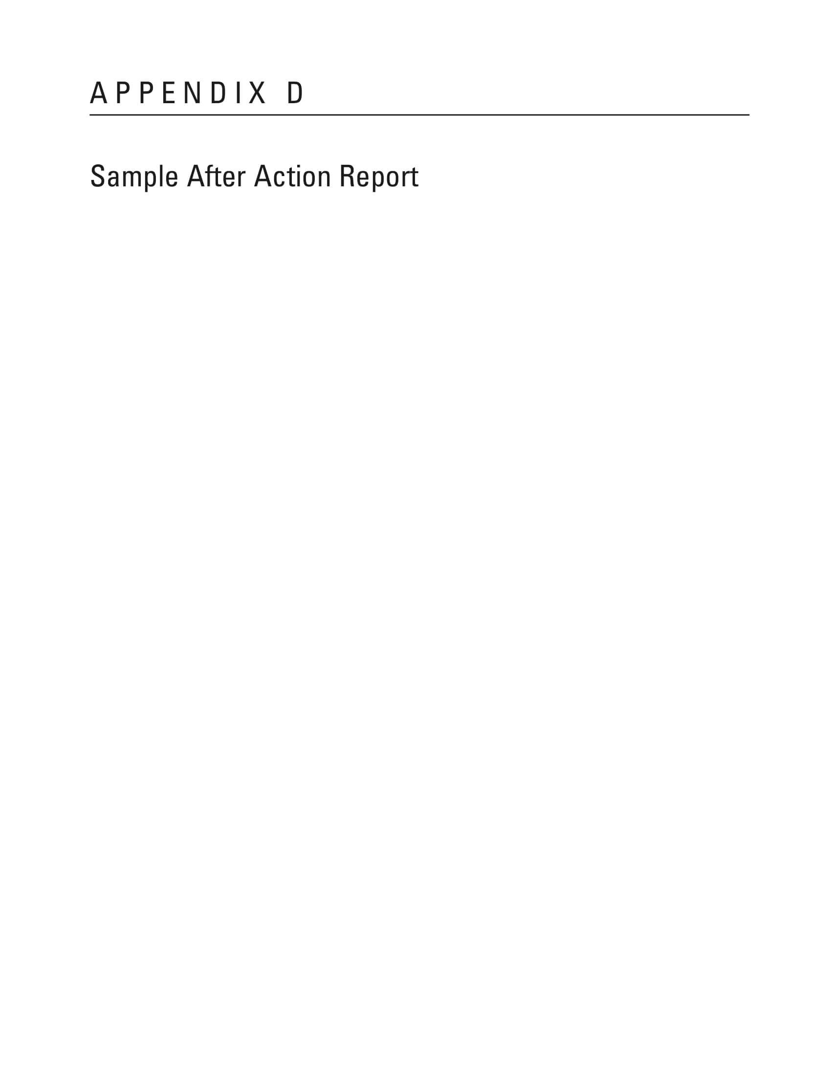 Rma Report Template Awesome Simple After Action Weekly Within Rma Report Template