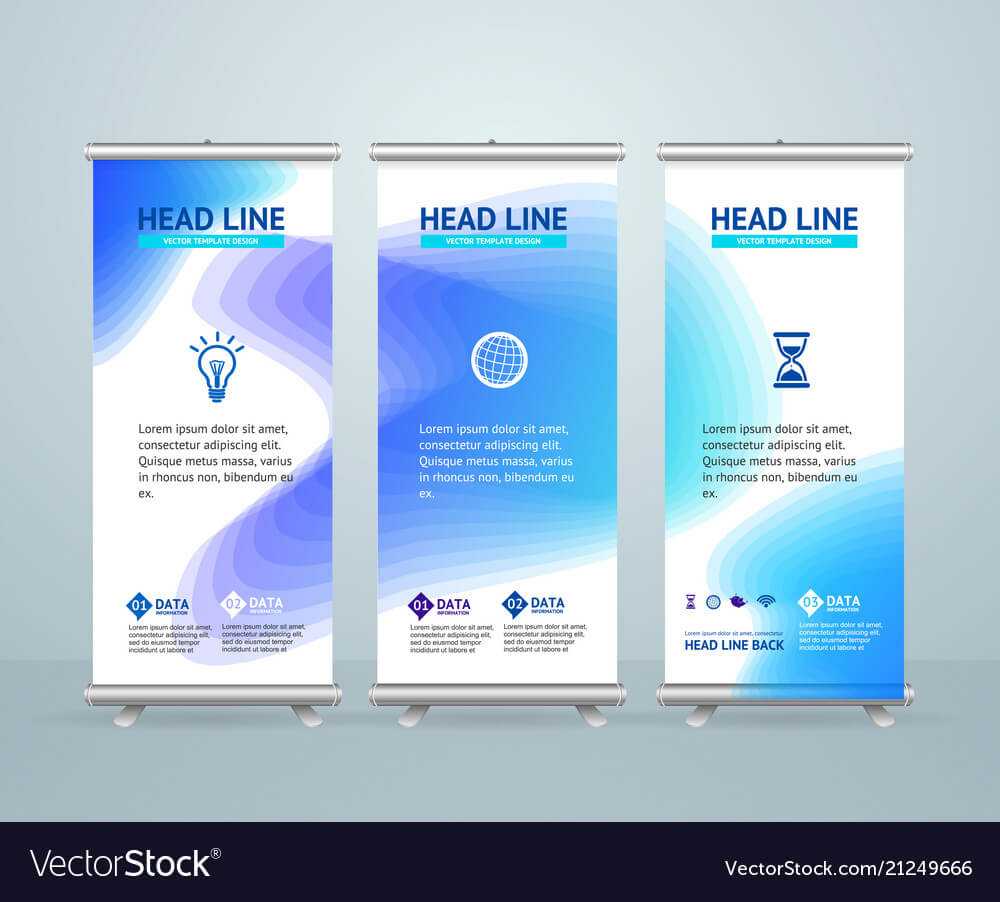 Roll Up Banner Stand Design Template In Banner Stand Design Templates