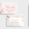 Rose Gold Wedding Rsvp Card Template – Brandpacks With Template For Rsvp Cards For Wedding