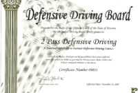 Safe Driving Certificate Template ] - Some Appreciation with Safe Driving Certificate Template