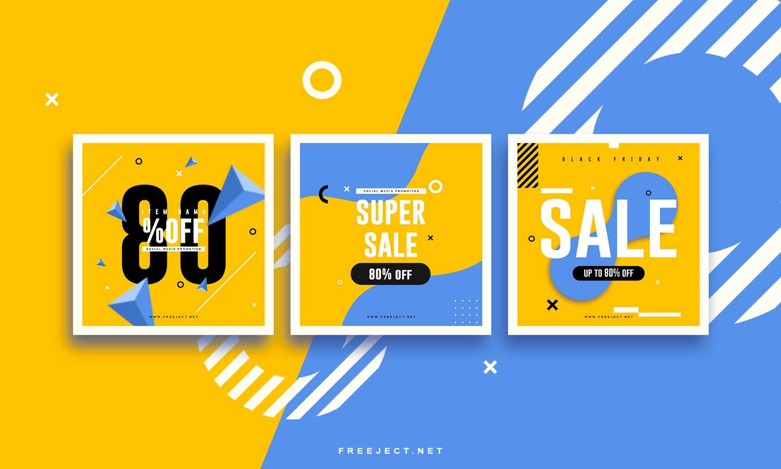 Sale Promotion Banner Template For Social Media Post – Psd Within Adobe Photoshop Banner Templates
