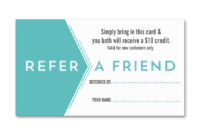 Salon Referral Business Card | Zazzle | Salon Business within Referral Card Template