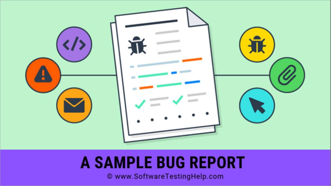 Sample Bug Report. How To Write Ideal Bug Report In Software Problem Report Template