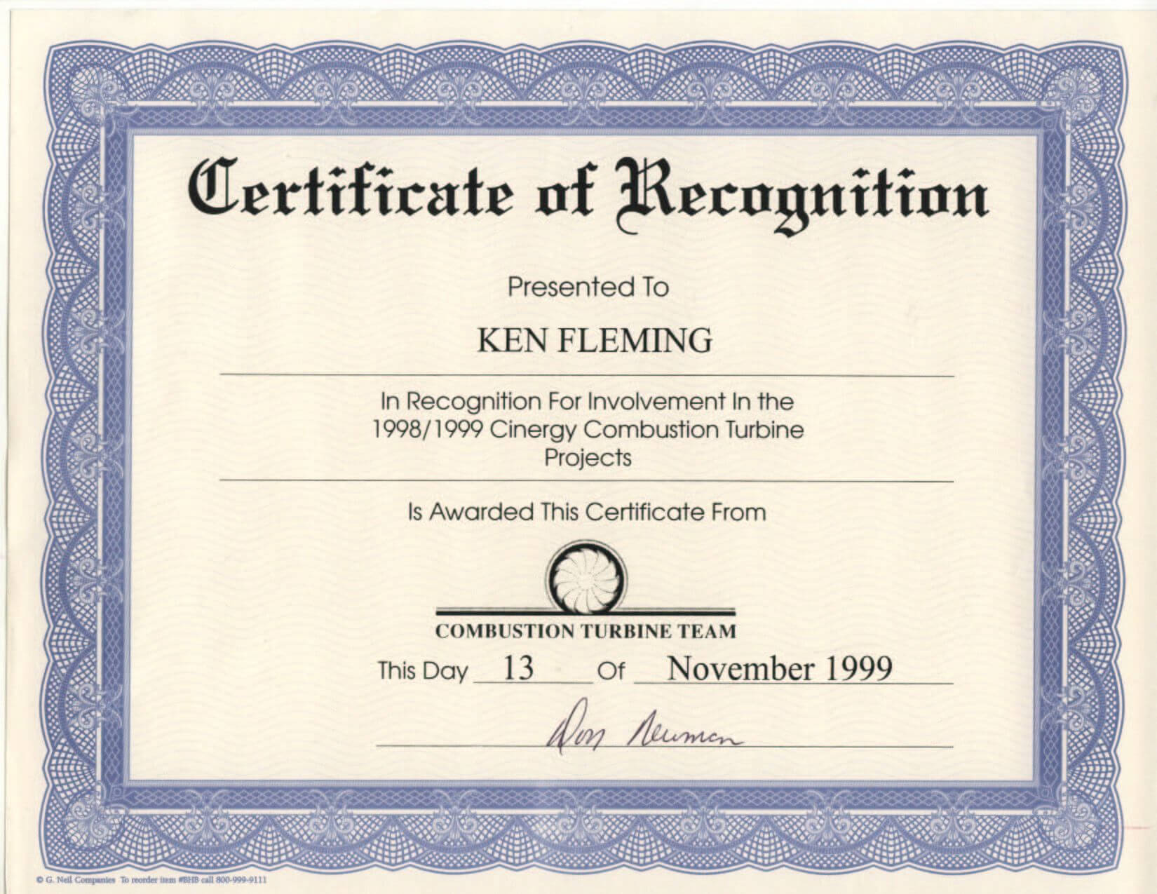 Sample Of Recognition Award – Forza.mbiconsultingltd Regarding Long Service Certificate Template Sample