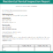 Sample Rental Inspection Report | Report Template, Being A Regarding Home Inspection Report Template Free