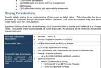 Sample Statement Of Work - Pdf Free Download intended for Pci Dss Gap Analysis Report Template