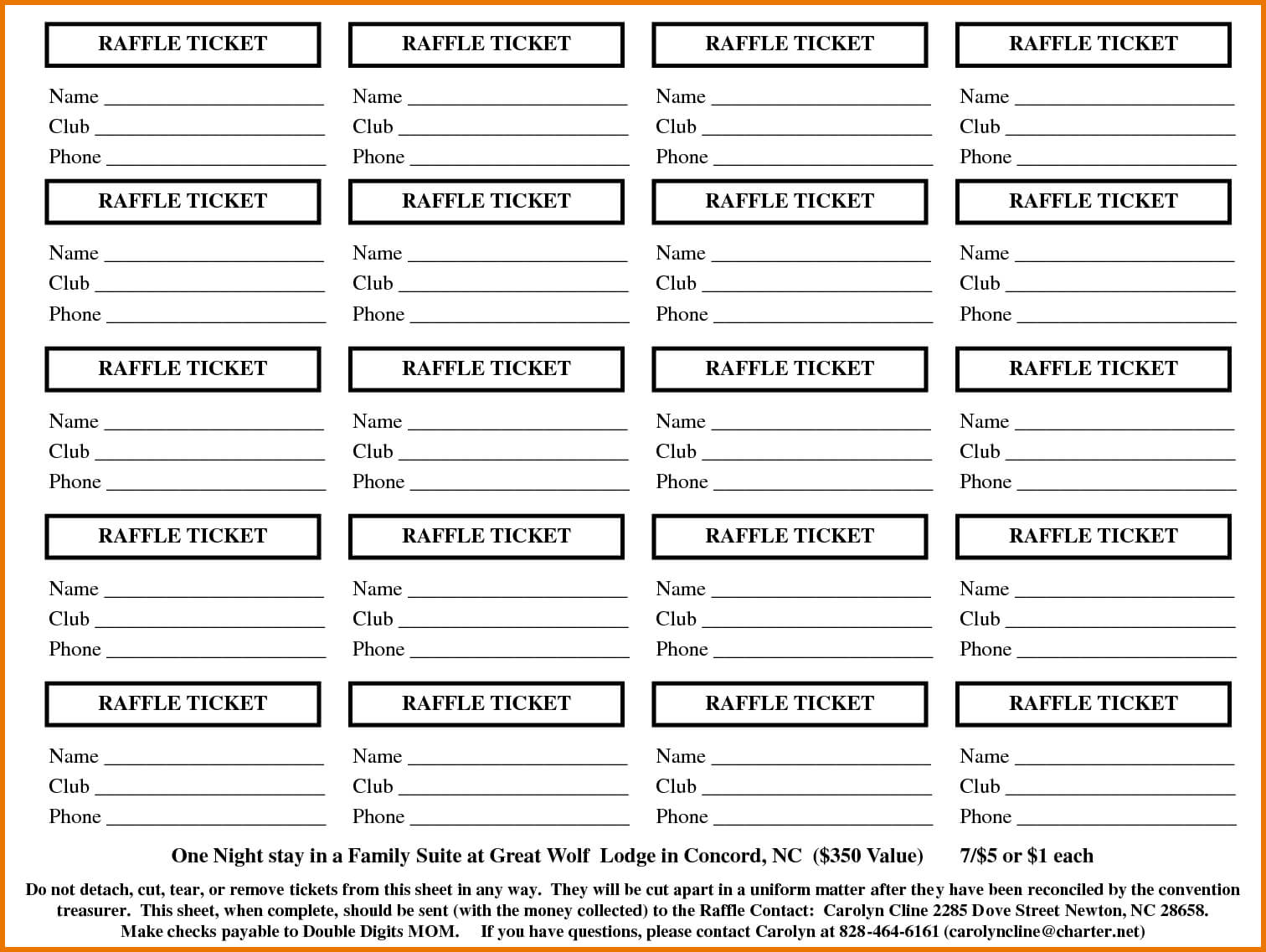 Sample Tickets Template Free Printable Blank Tickets Within Blank Admission Ticket Template