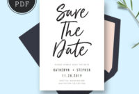 Save The Date Card Templates, Wedding Save The Dates inside Save The Date Cards Templates