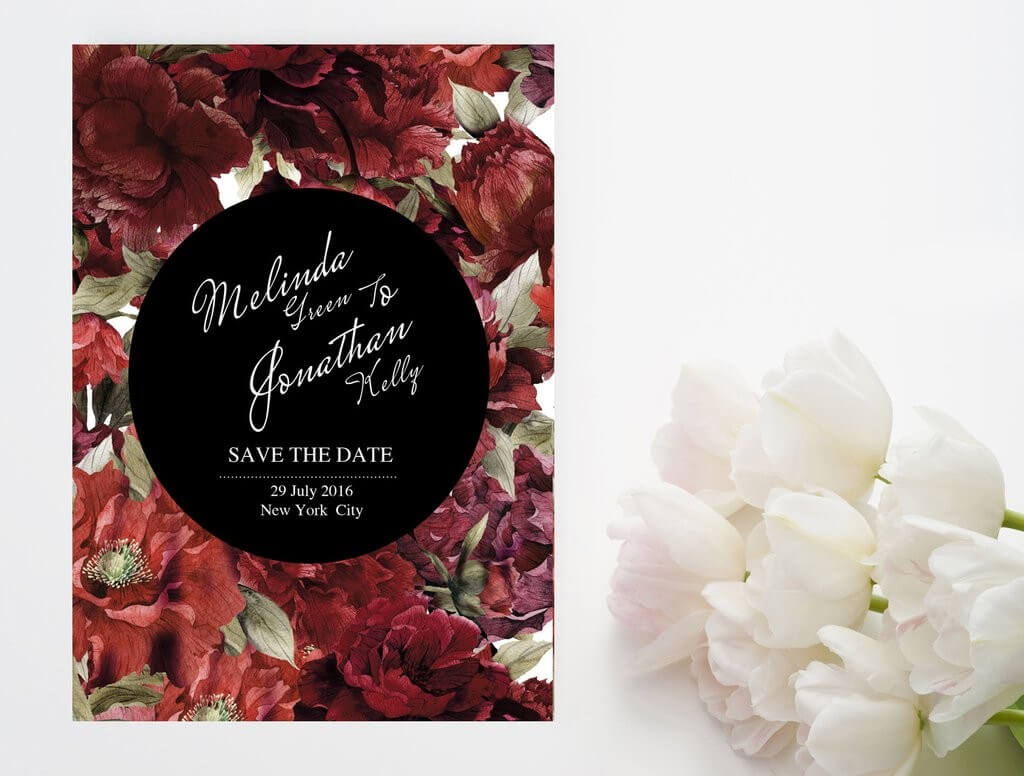 Save The Date Powerpoint Template – Carlynstudio Throughout Save The Date Powerpoint Template