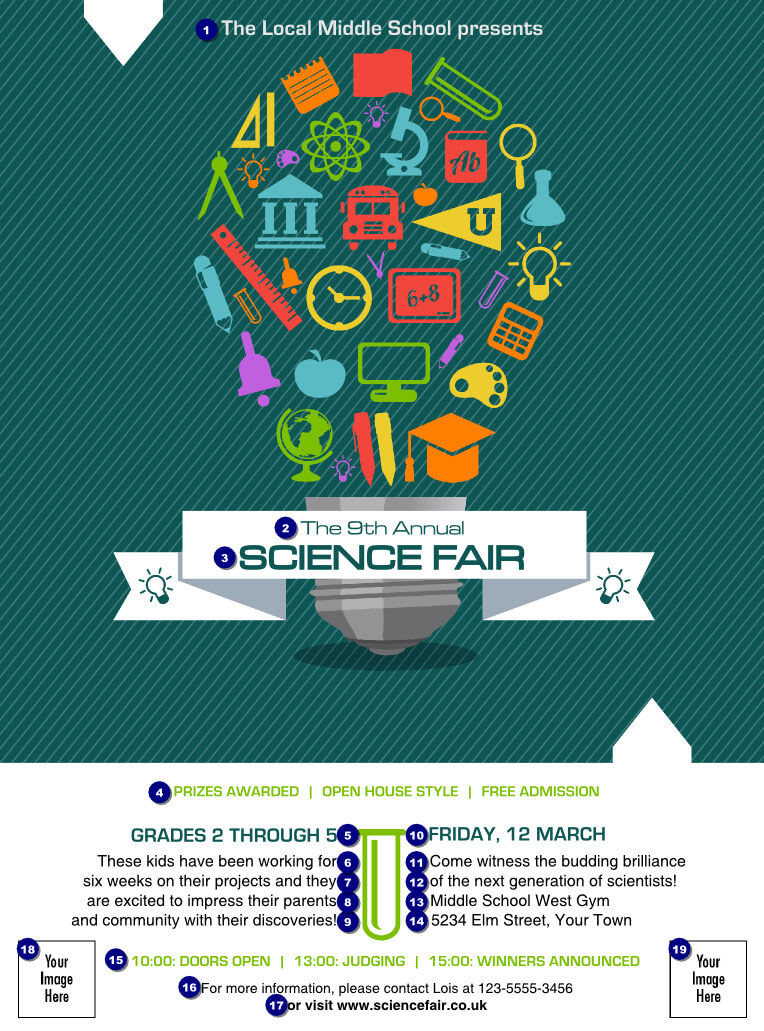 Science Fair Flyer | Science Fair Poster, Science Fair Throughout Science Fair Banner Template