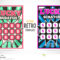Scratch Off Lottery Ticket Vector Design Template Stock With Regard To Scratch Off Card Templates