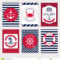 Sea Banners. Vector Card Templates. Stock Vector Within Nautical Banner Template