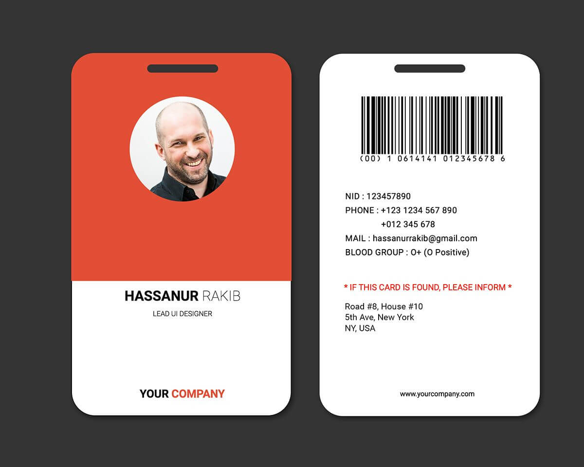 Showcase And Discover Creative Work On The World's Leading Throughout Id Badge Template Word
