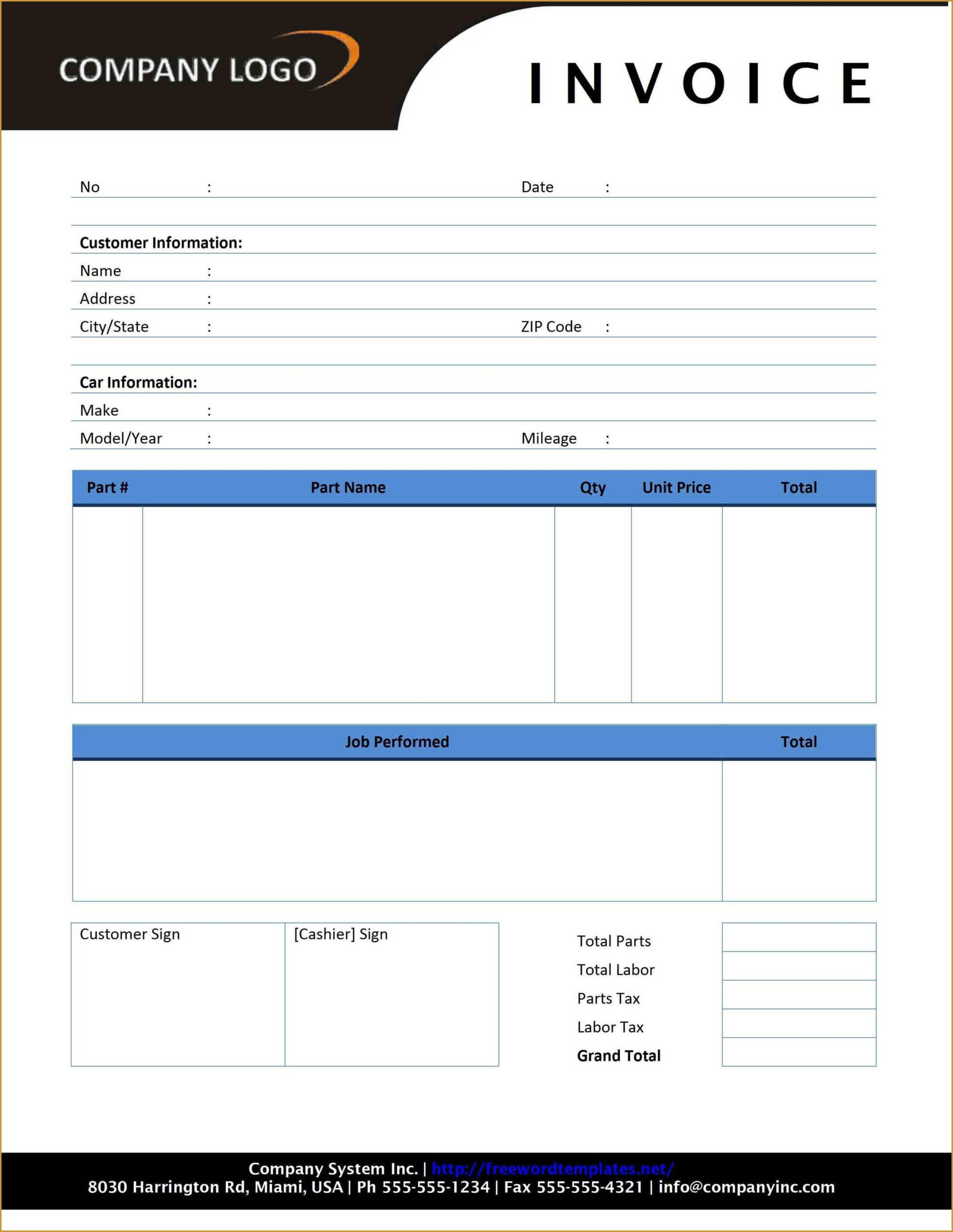 Simple Invoice Templates General Purchase Invoice Template For Web Design Invoice Template Word