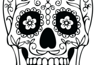 Skull Stencils Free Printable – Shakeprint.co Pertaining To throughout Blank Sugar Skull Template