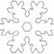 Snowflake Template With 6 Points | Templates And Samples Intended For Blank Snowflake Template