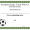 Soccer Award Certificates Template | Kiddo Shelter In Athletic Certificate Template