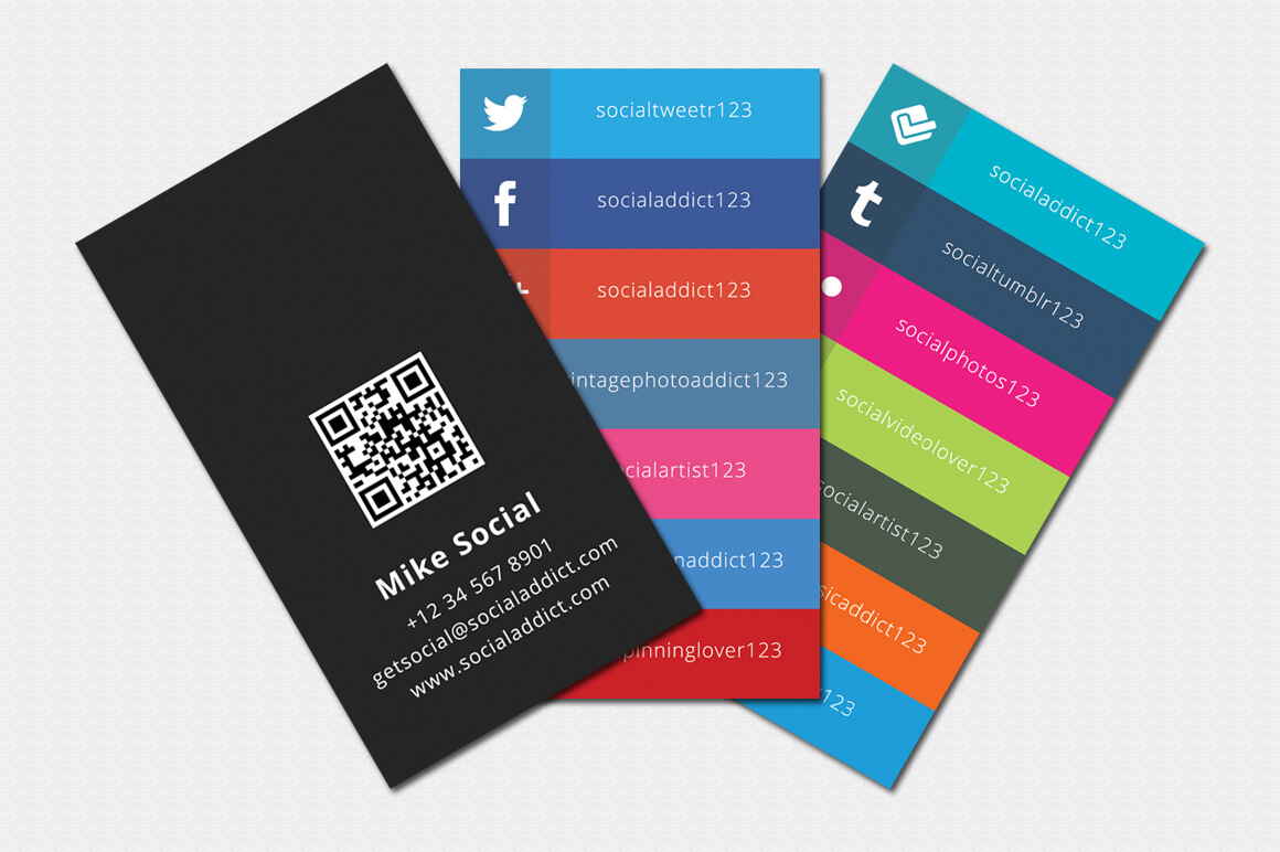 Social Media Cards | Business Card Template Word, Business Inside Blank Business Card Template Photoshop