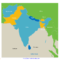 South Asia Map Free Templates – Free Powerpoint Templates Regarding Blank City Map Template