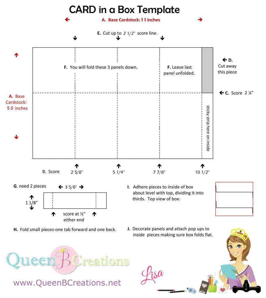 Stampin' Up! Card In A Box Explosion Card Template Regarding Pop Up Card Box Template