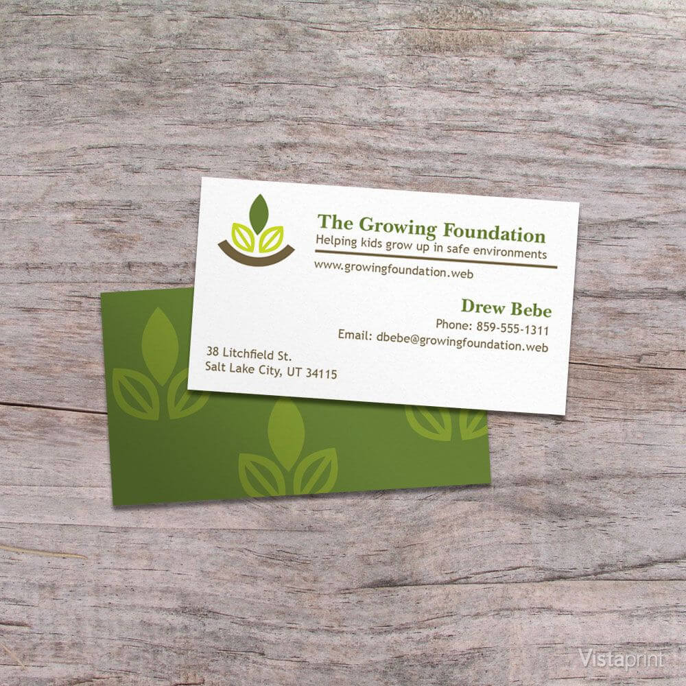 Standard Business Cards | Business Cards Layout, Premium In Gardening Business Cards Templates