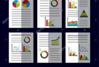 Statistics Data Business Report Template Style Charts And throughout Illustrator Report Templates