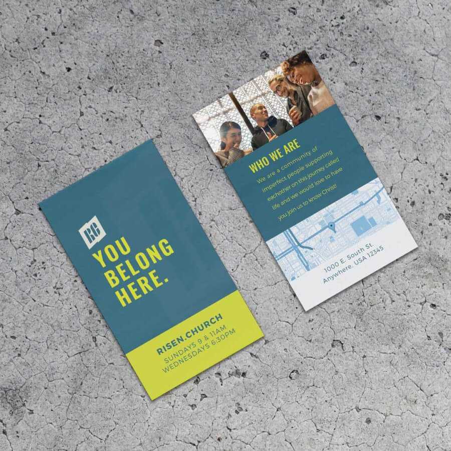 Surge City Invite Cards – Church Creative Works – Church Regarding Church Invite Cards Template