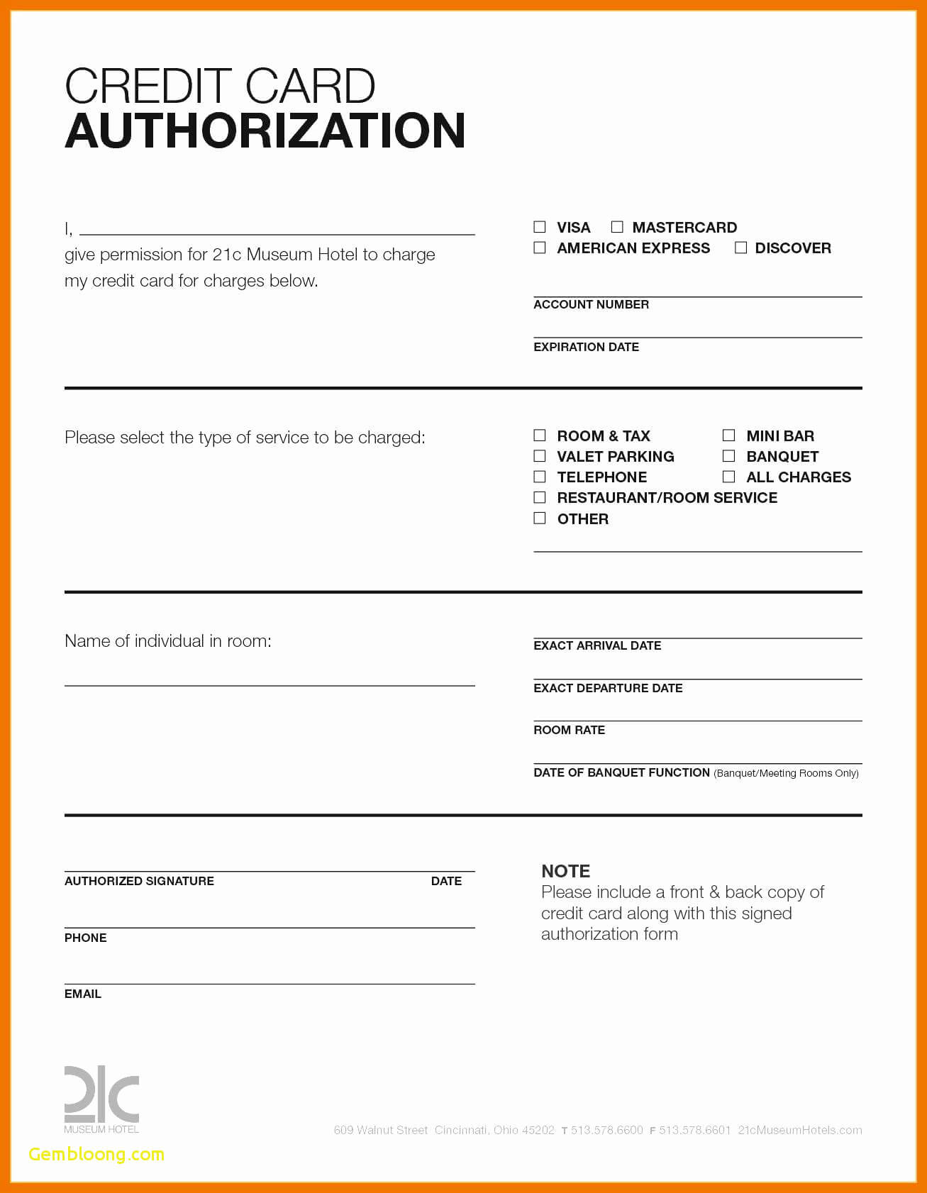 Surprising Credit Card Authorization Form Template Ideas With Regard To Hotel Credit Card Authorization Form Template