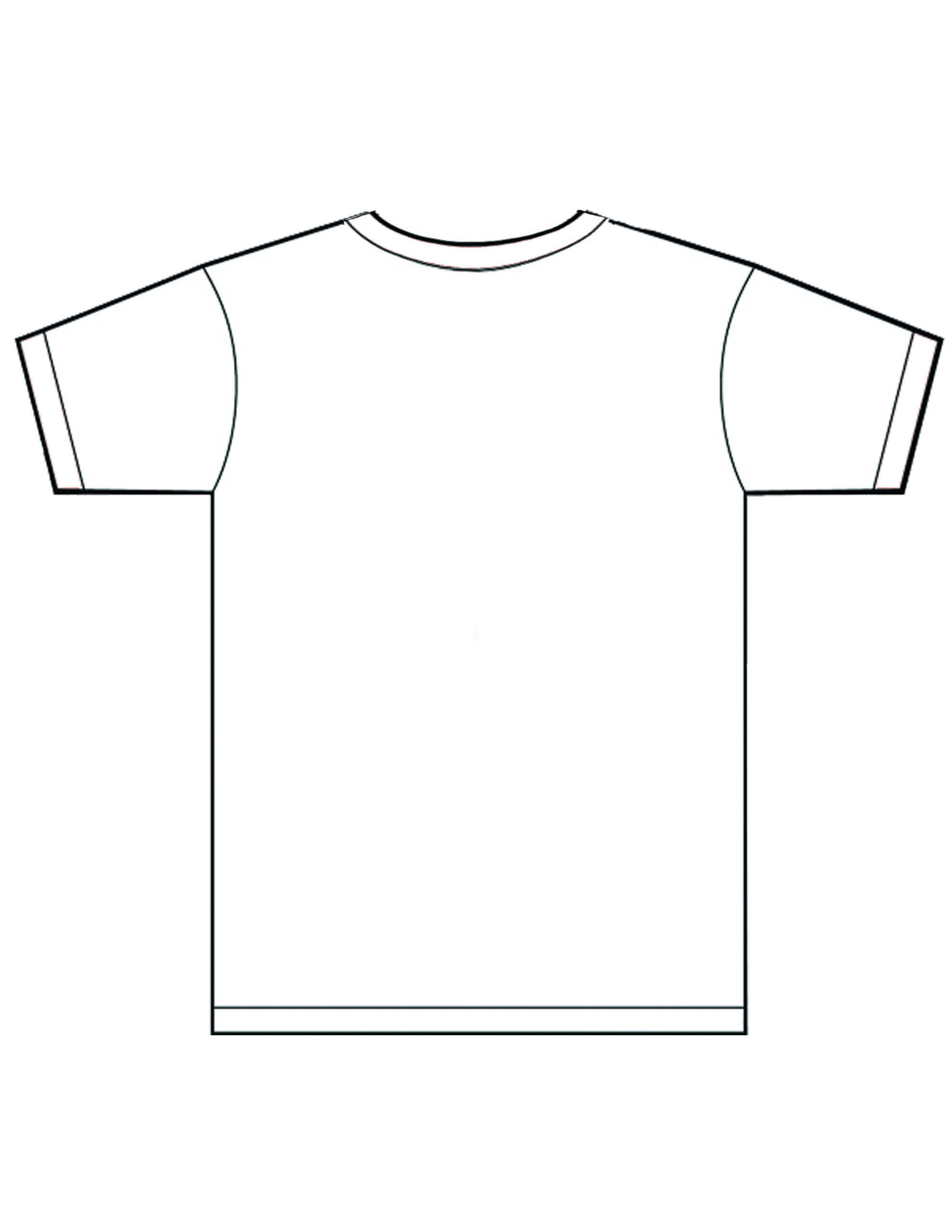T Shirt Template Photoshop – Ironi.celikdemirsan Inside Blank Tee Shirt Template