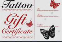 Tattoo Gift Certificate Template Free throughout Tattoo Gift Certificate Template