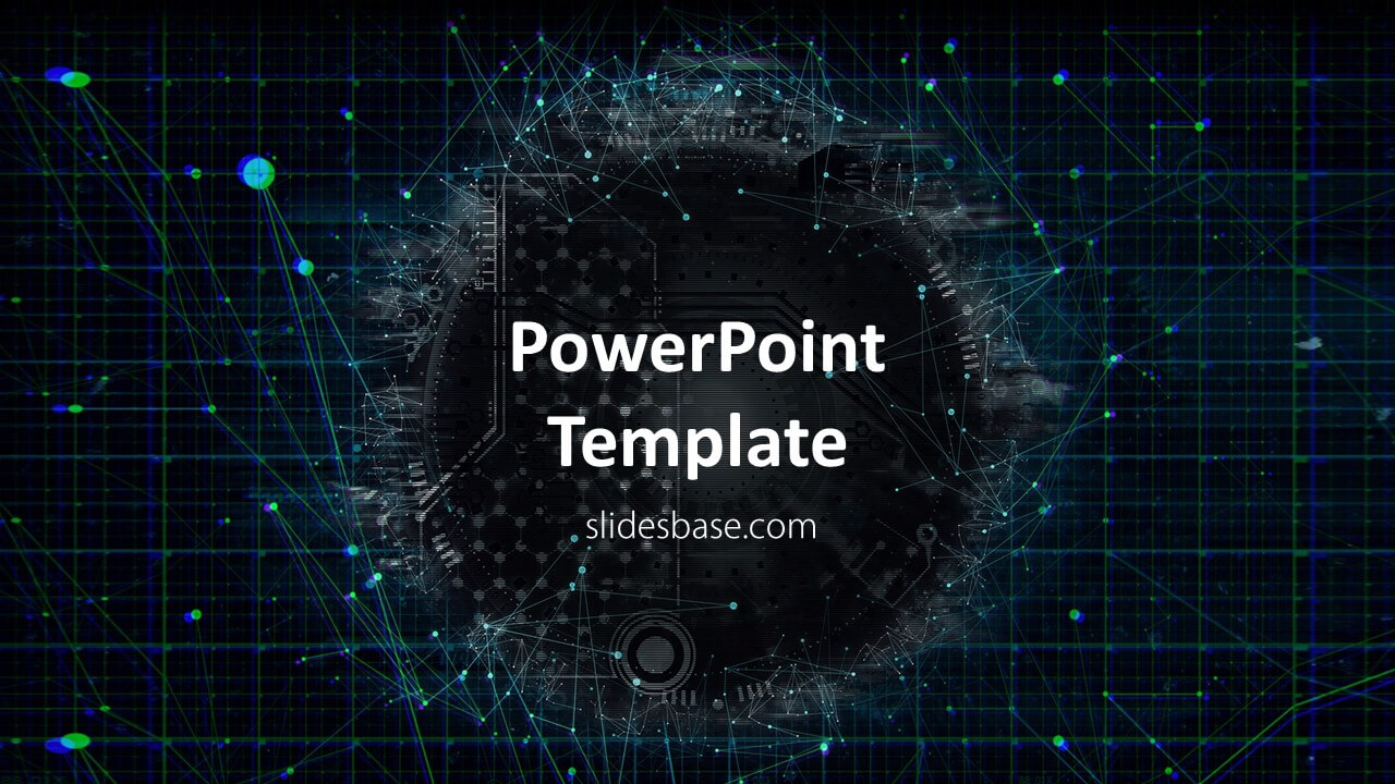 Technology Network Powerpoint Template Inside Powerpoint Templates For Technology Presentations