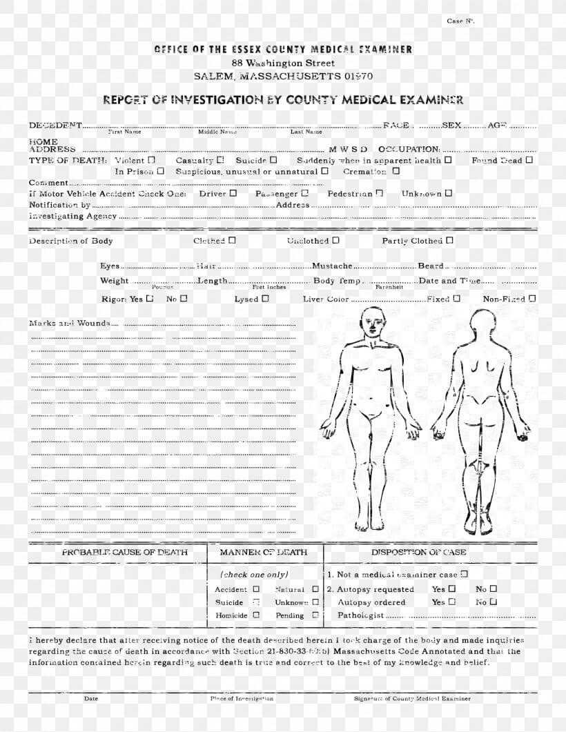 Template Autopsy Microsoft Word Report Résumé, Png Within Autopsy Report Template