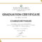 Template Certificate Of Graduation Fresh Certificate For University Graduation Certificate Template