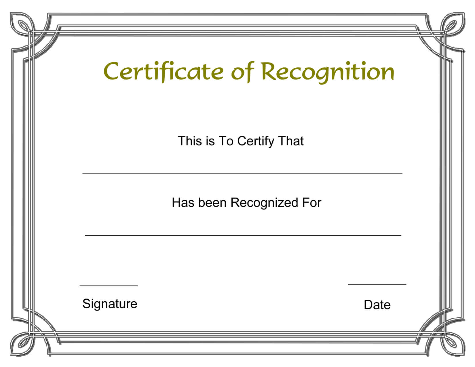 Template Free Award Certificate Templates And Employee Inside Employee Recognition Certificates Templates Free