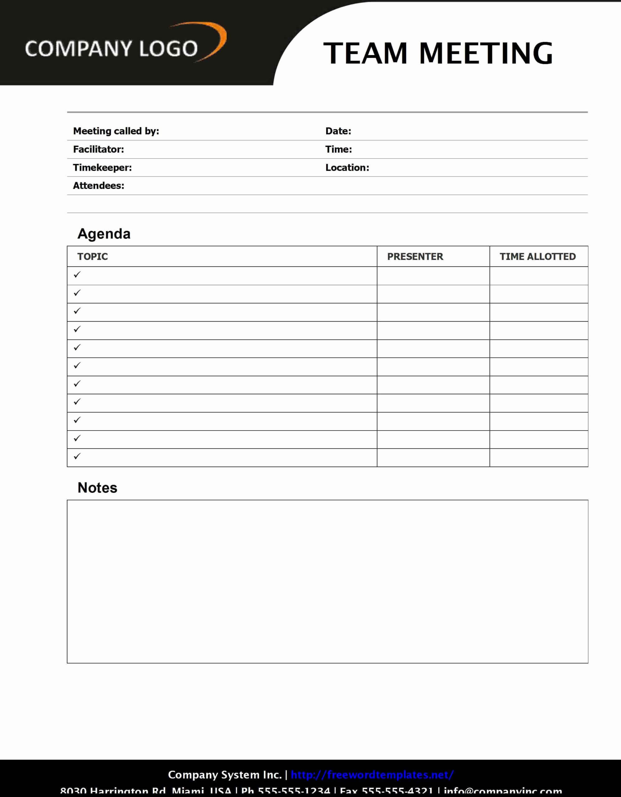 Templates For Minutes Of Meetings And Agendas Templates For Pertaining To Free Meeting Agenda Templates For Word