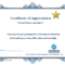 Thank You Certificate Template | Certificate Templates Regarding Certificate Of Participation Template Word
