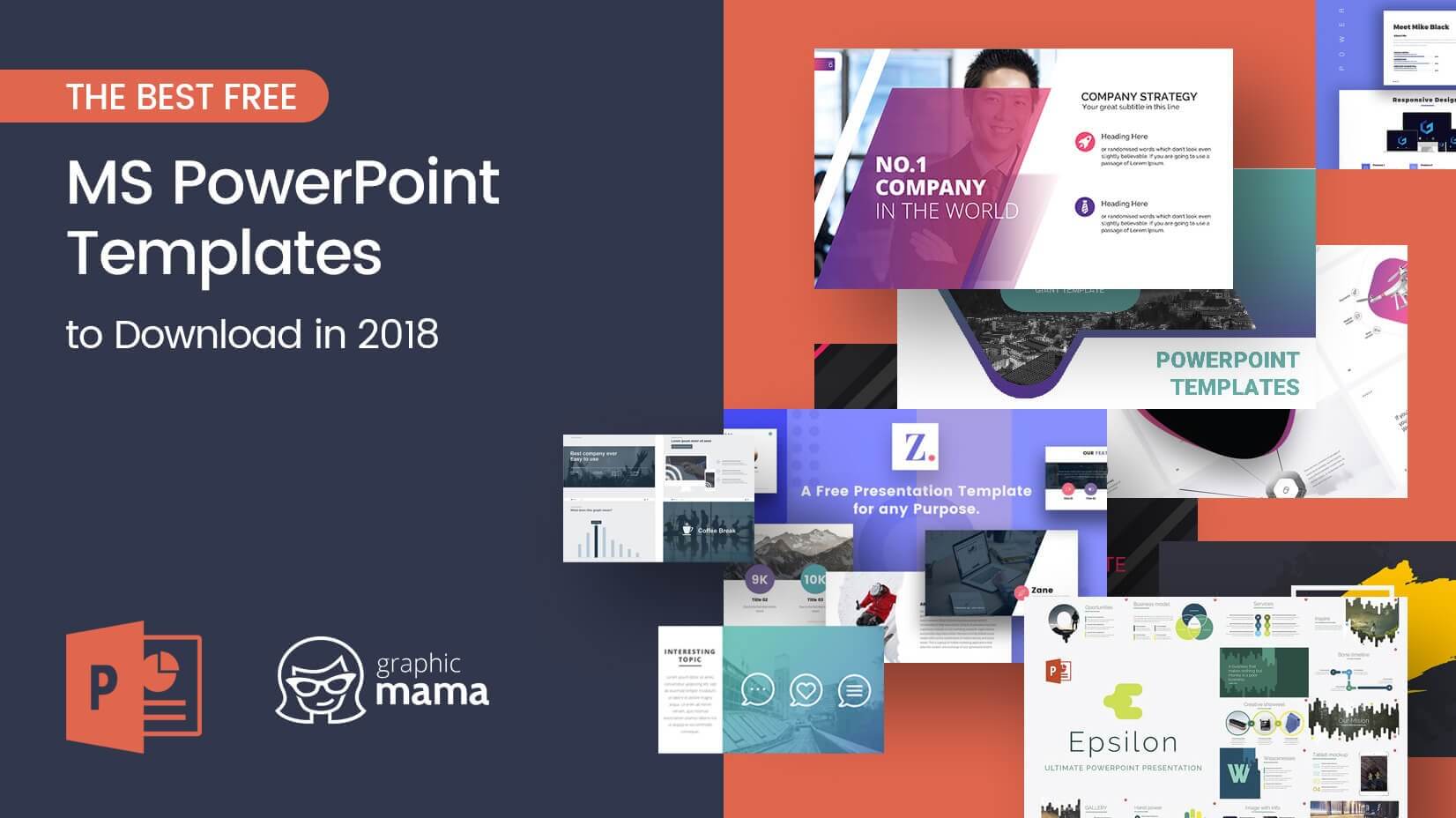 The Best Free Powerpoint Templates To Download In 2018 With Regard To Powerpoint Slides Design Templates For Free