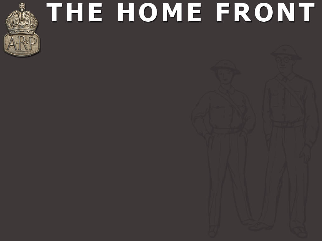 The Home Front Powerpoint Template | Adobe Education Exchange Inside World War 2 Powerpoint Template