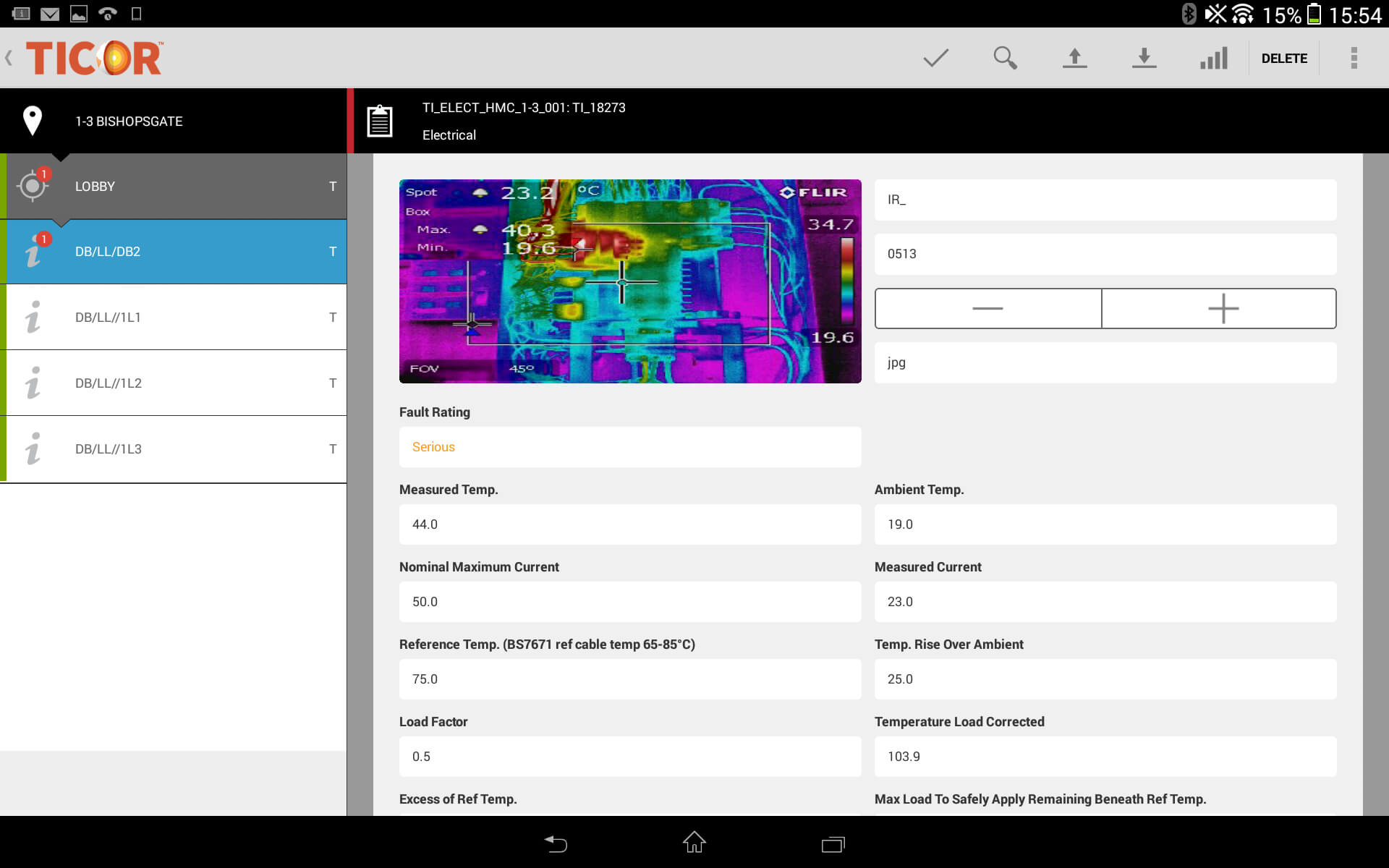 Thermal Imaging Software - Ticor Regarding Thermal Imaging Report Template