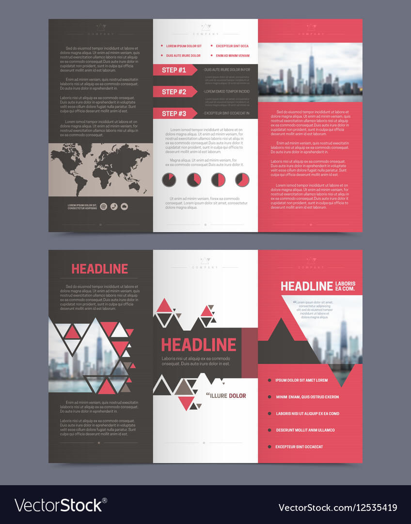 Three Fold Flyer Template Throughout Free Three Fold Brochure Template