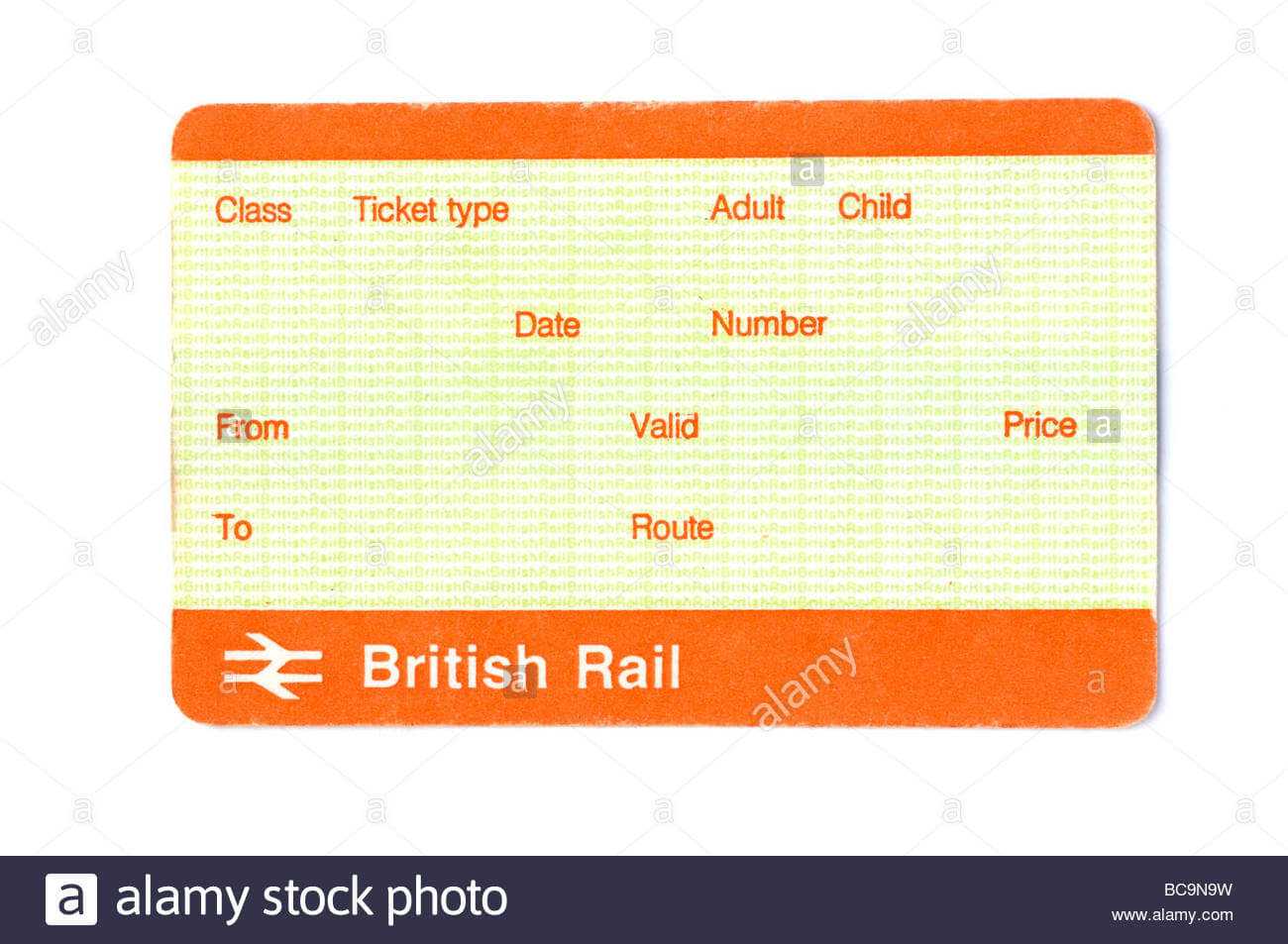 Train Ticket Blank Stock Photos & Train Ticket Blank Stock In Blank Train Ticket Template