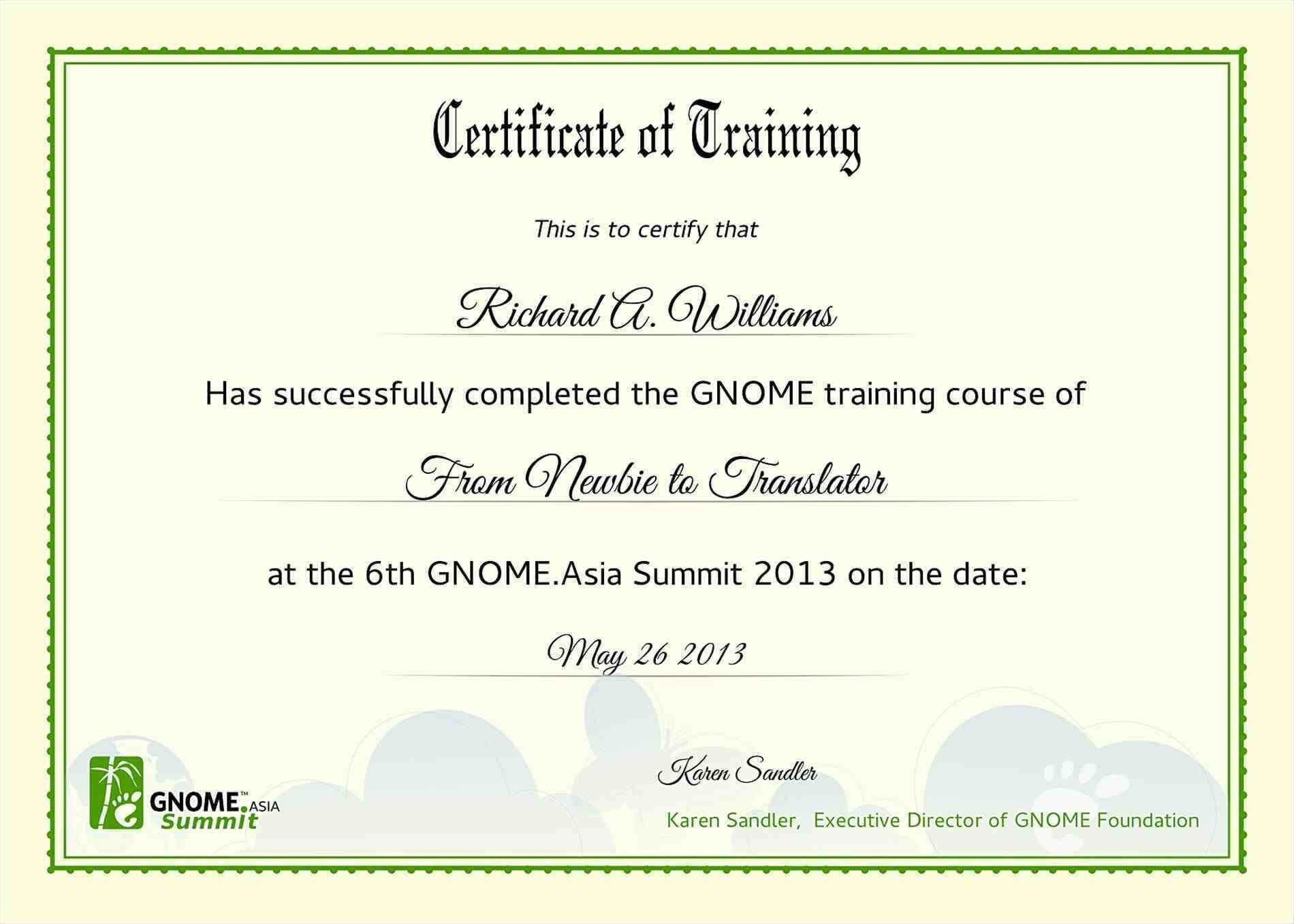 Training Certificate Sample – Forza.mbiconsultingltd In Free Training Completion Certificate Templates