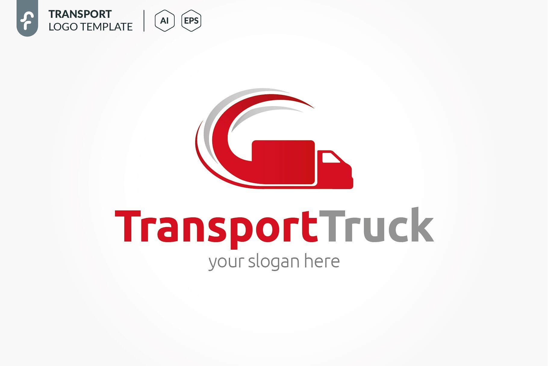 Transport Truck Logo #truck#transport#templates#logo in Transport