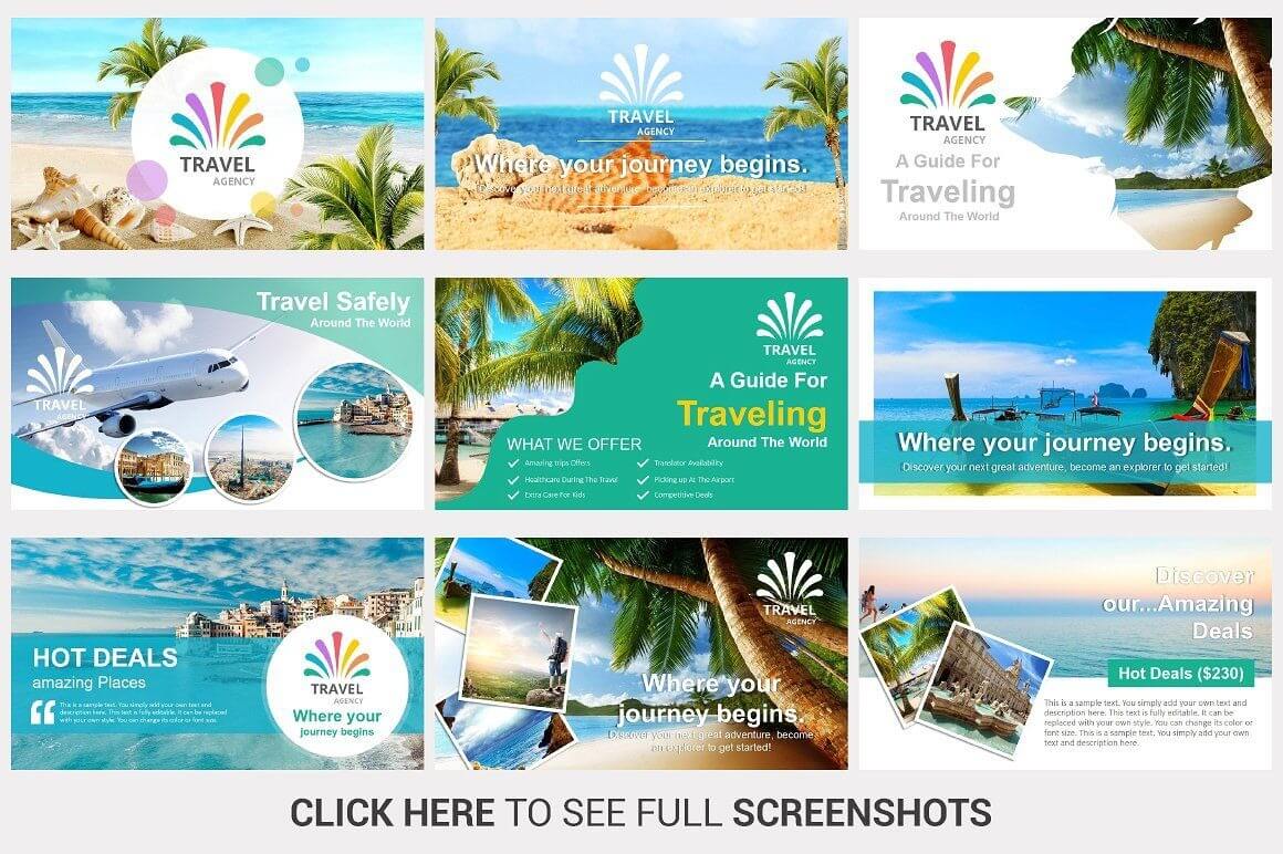 Travel Agency Powerpoint Templateslidesalad On With Regard To Tourism Powerpoint Template