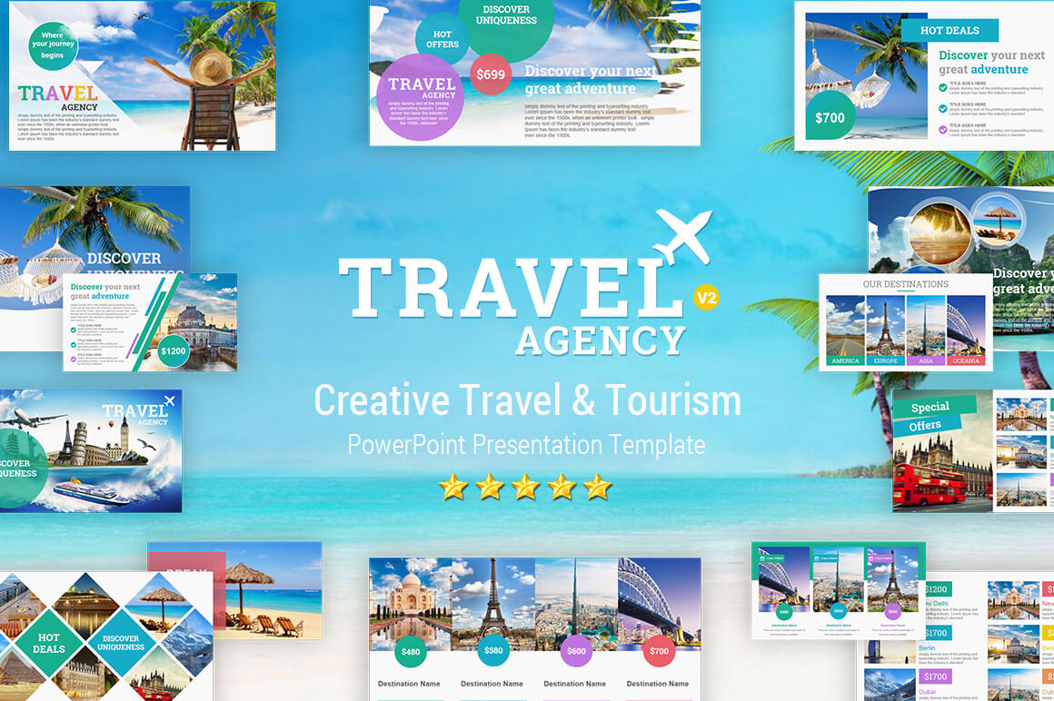 Travel And Tourism Powerpoint Presentation Template – Yekpix In Powerpoint Templates Tourism
