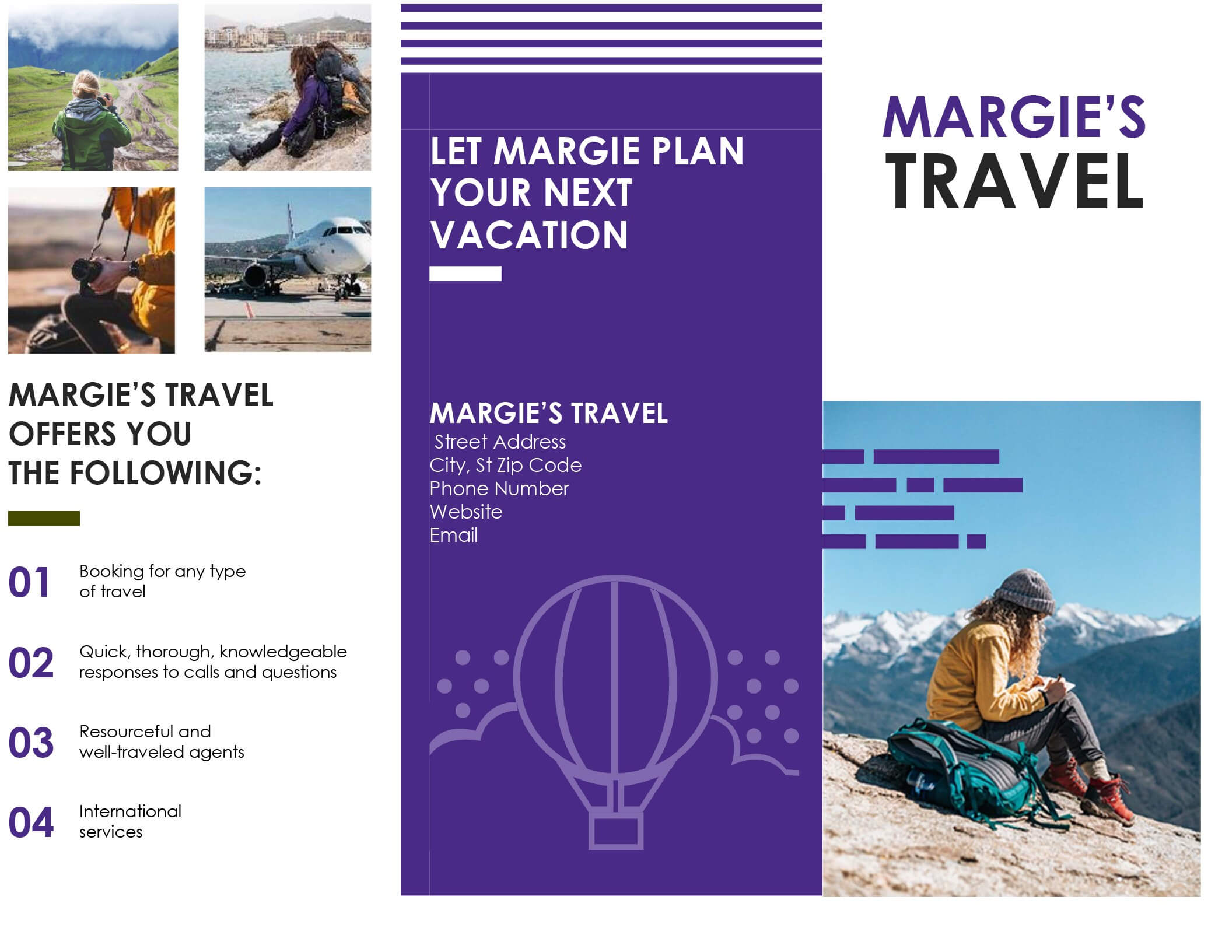 Travel Brochure – Office Templates & Themes – Office 365 Throughout Island Brochure Template