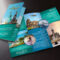 Travel & Tour Trifold Flyers On Behance | Travel Brochure In Travel Guide Brochure Template